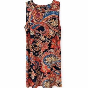 Tommy Hilfiger Multicolor Paisley Dress